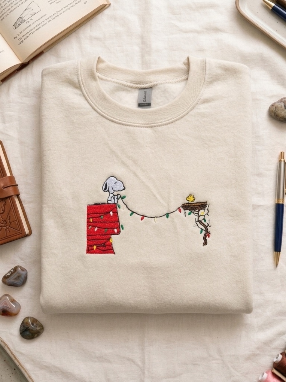 Snoopy Sweater - Embroidered